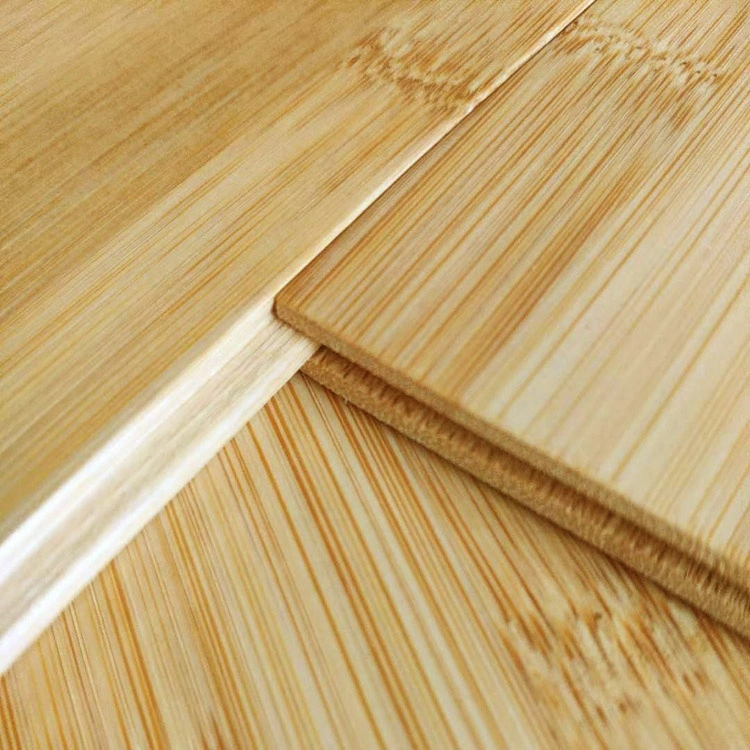 Indoor Solid Bamboo Flooring, Glue-Less Bamboo Flooring, Click Mechanism Bamboo Flooring