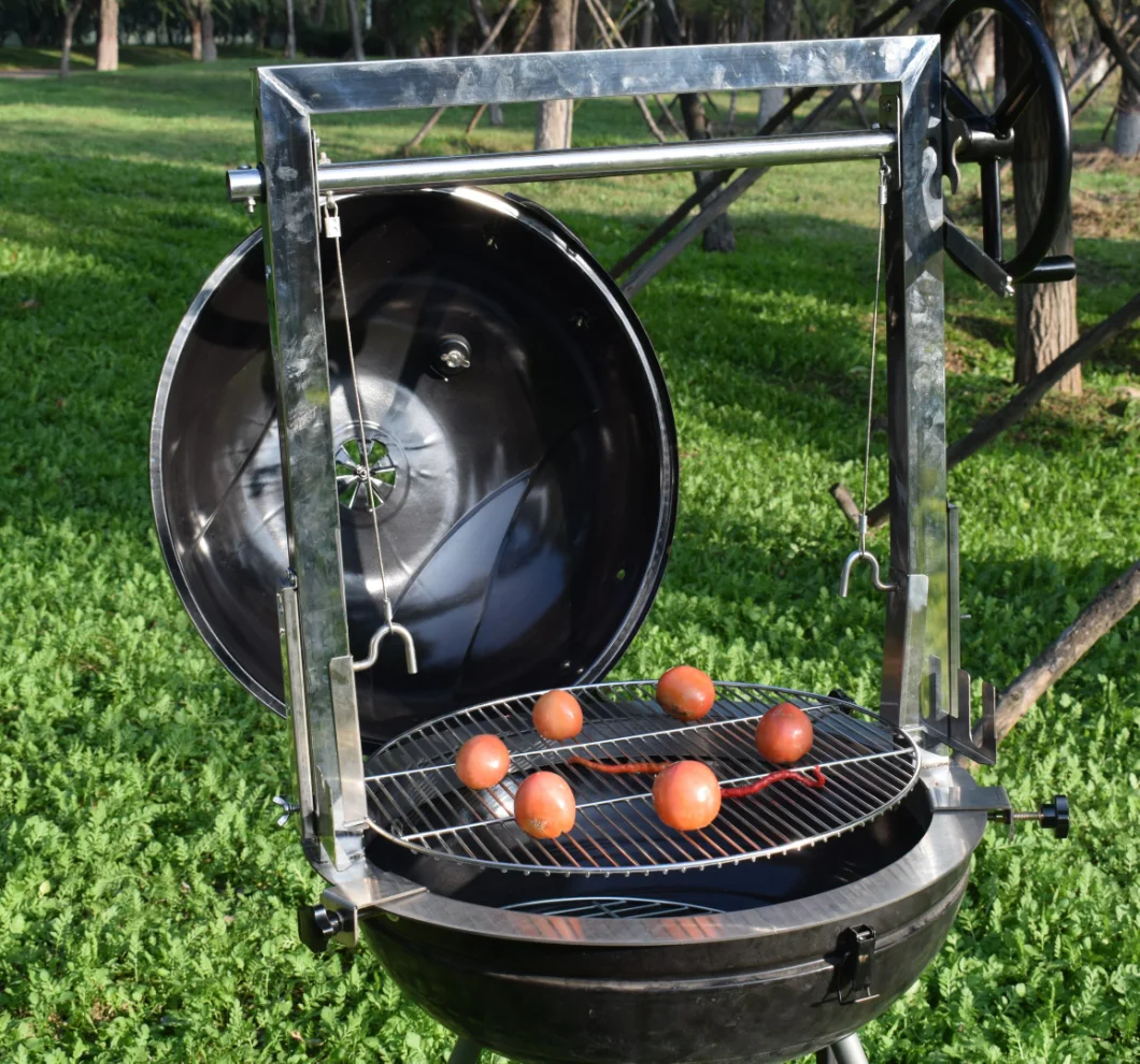 Charcoal Kettle Rotisserie Motor Ring Kit for Round Charcoal Grill