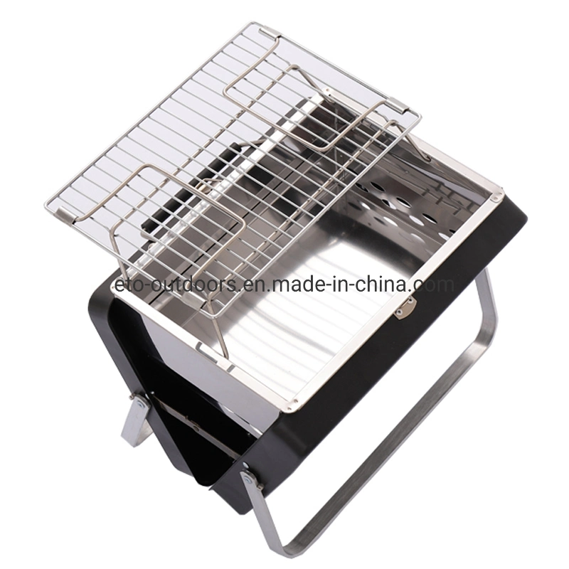 Portabel Table BBQ Charcoal Grill Stainless Steel Foldable Grill