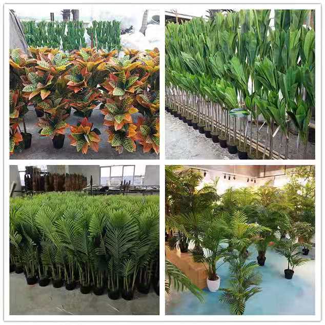 Artificial Bamboo Simulation Bamboo Tree Fake Bamboo Leaves Decoration Crafts
