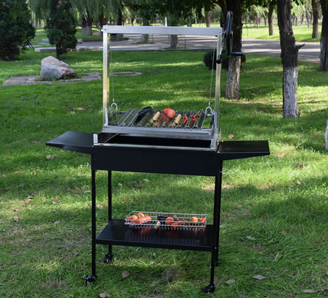 Camping Cooking Grill Outdoor Picnic Charcoal Stainless Steel Portable BBQ Grill