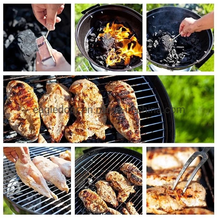 Charcoal Barbecue BBQ Grills Cook Outside Appliance Large Cooking Area Barbecue Smoker Drum Charcoal BBQ Grill Offset Smoker Briinkman Grill