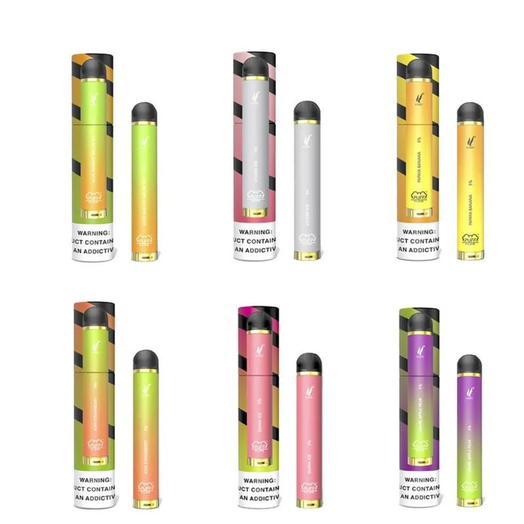 Vape Wholesale 600mAh Puff Flow Disposable Pod Device with 1000+ Puffs Puff Flow Air Flow