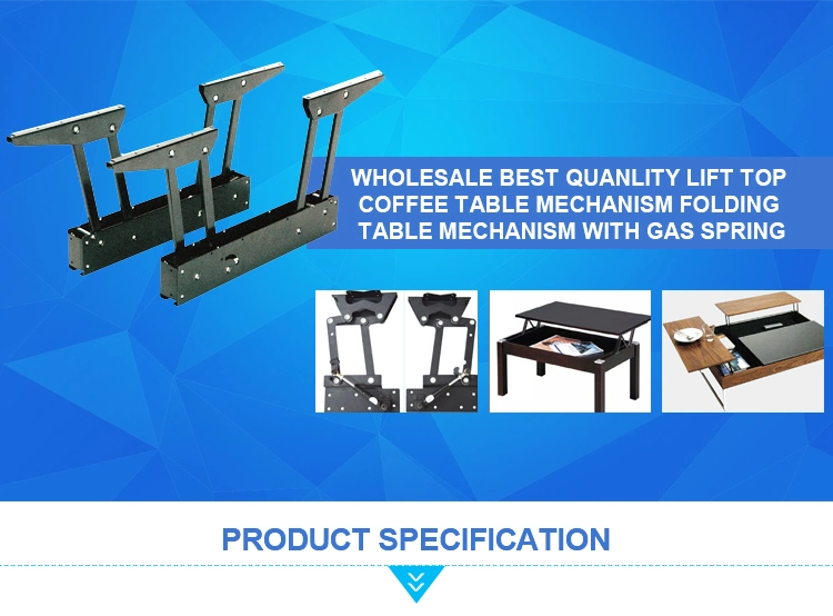 Wholesale Best Quanlity Lift Top Coffee Table Mechanism Folding Table Mechanism with Gas Spring