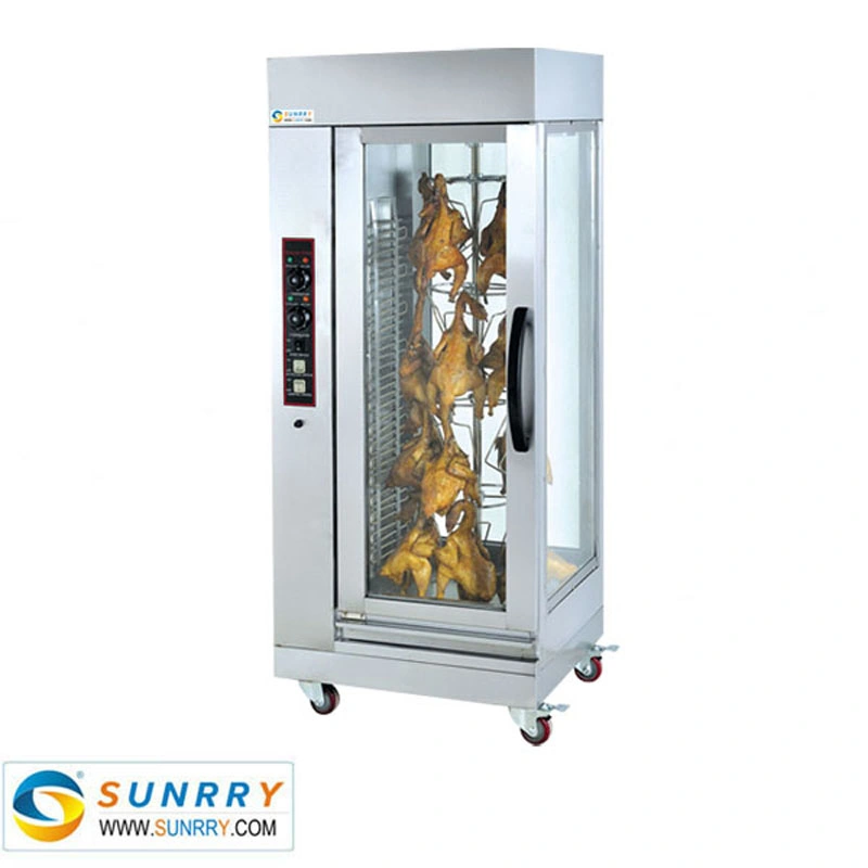 Commercial 220V Electric Charcoal Chicken Rotisserie Oven