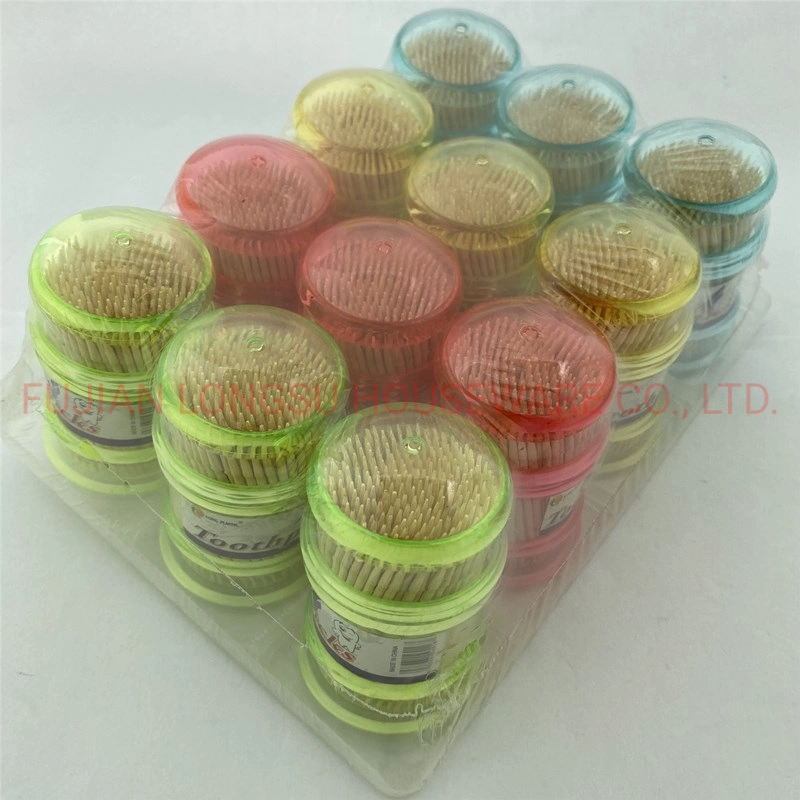 BBQ Food fruit Toothpicks Bamboo Tooth Picks Fruit Toothpick Used for Hotel Professional Factory