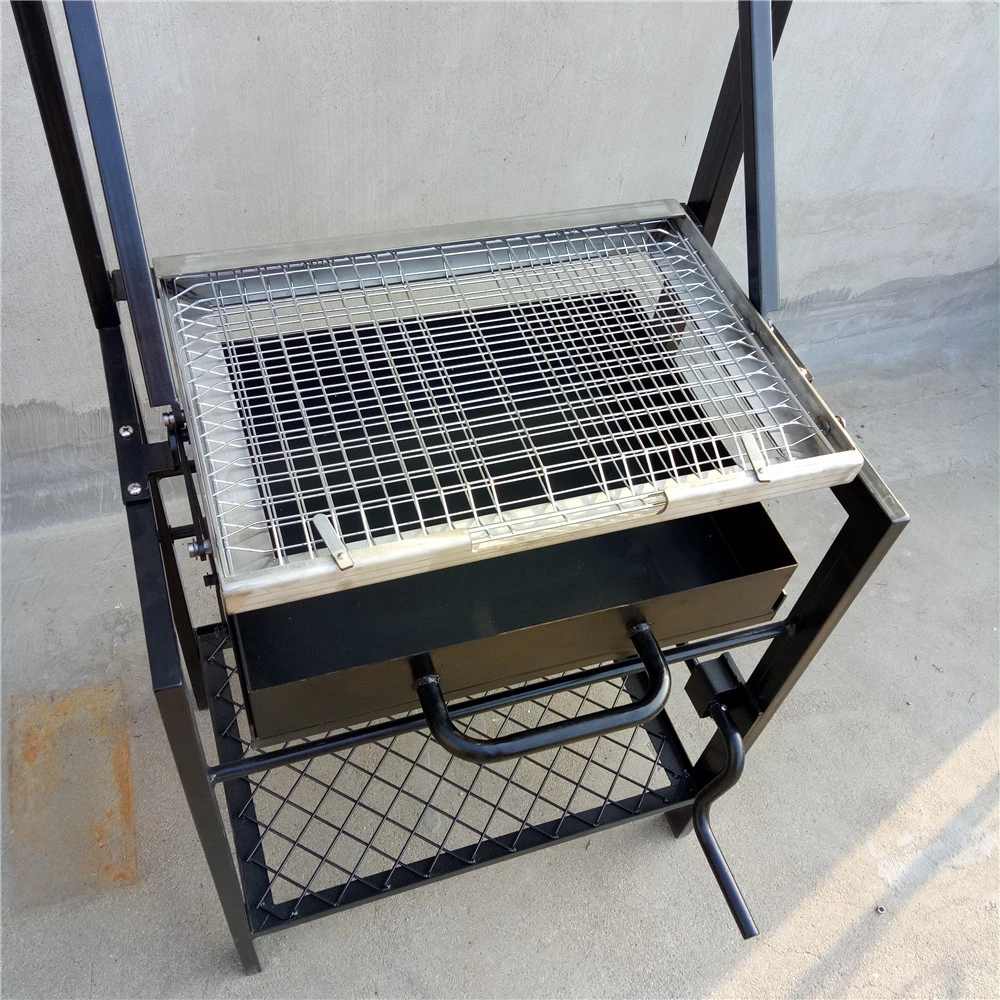 Easily Outdoor Camping Charcoal Turning Grid Barbeque Grate Flip BBQ Grill for Sale