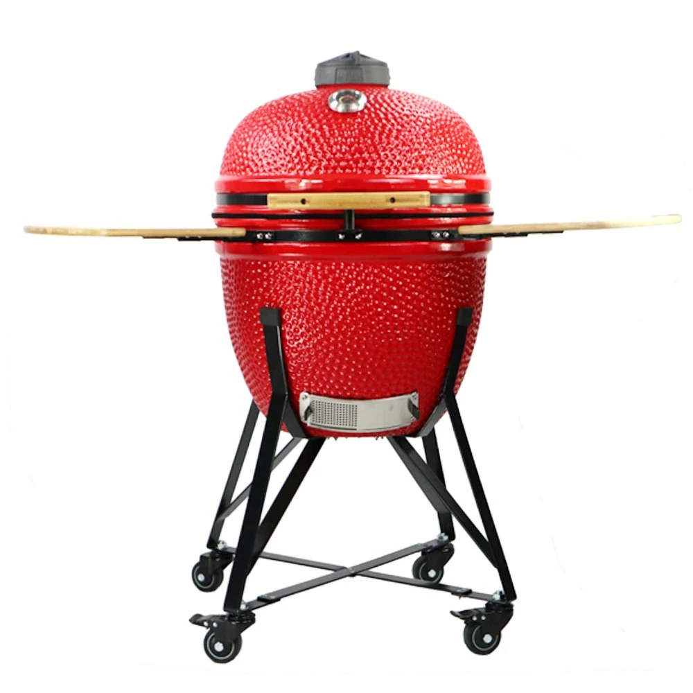 Topq Outdoor BBQ Kamado Grill Cast Iron 23inch