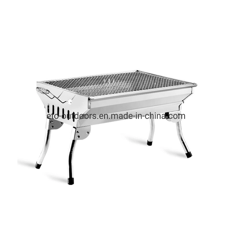 Table Top Small Size Stainless Steel Portable Foldable BBQ Charcoal Grill