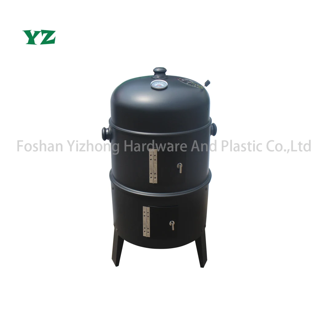 3 in 1 Charcoal Smoker BBQ Grill