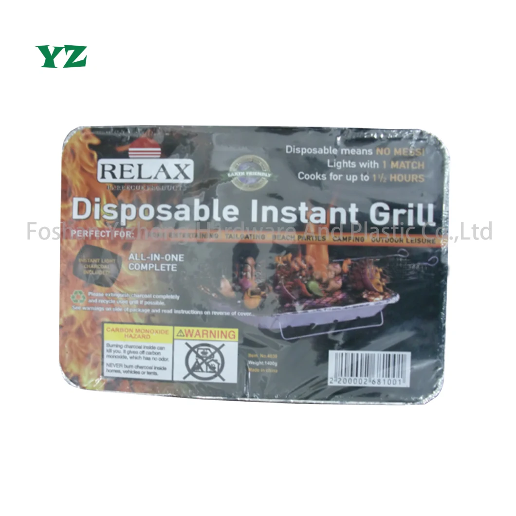 Simple Instant Charcoal BBQ Grill