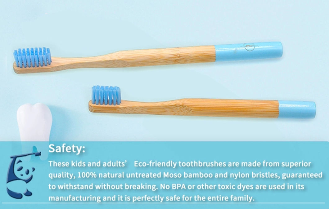 Bamboo Toothbrush Eco Friendly Bamboo Toothbrush 2020 New Style Customized FDA Bamboo Toothbrush