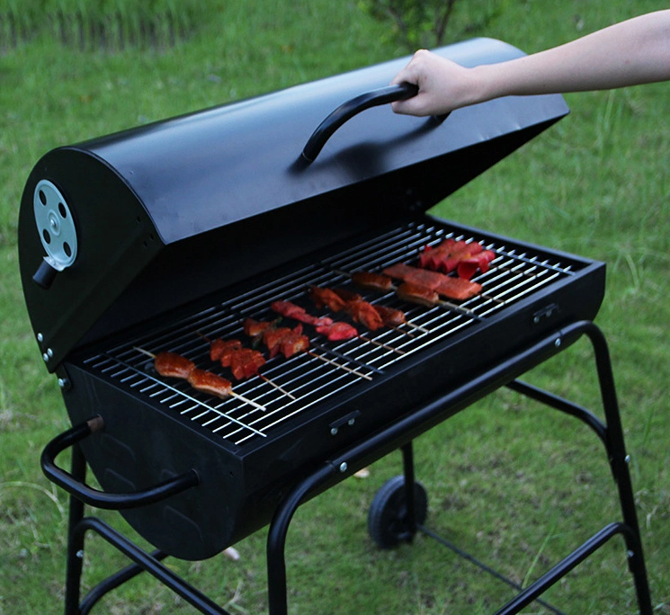 Outdoor Charcoal Folding BBQ Grill Portable Notebook Barbecue Grill