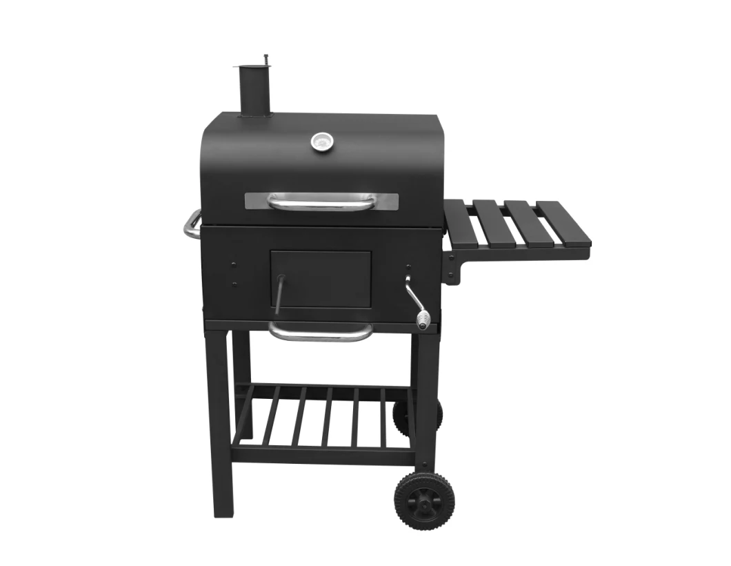 Large Style Charcoal BBQ Grill with Wheels Trolley BBQ Grill