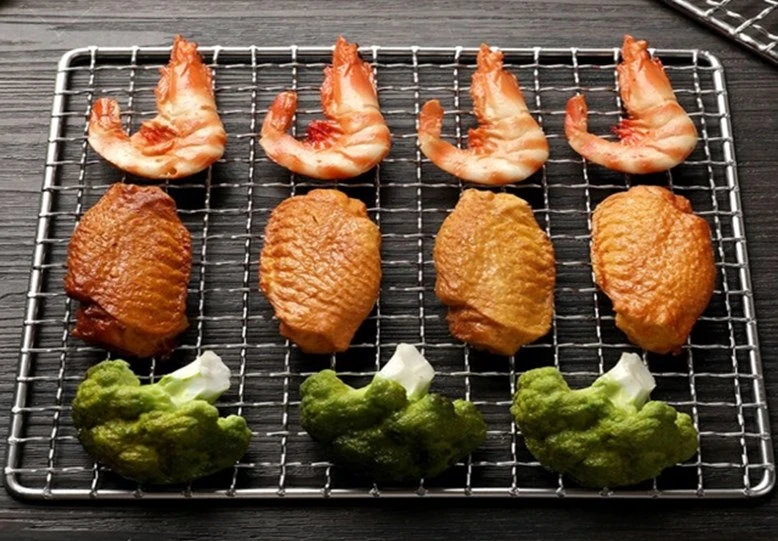Various Size Stainless Steel BBQ Grill Mesh Net for Charcoal BBQ Grill