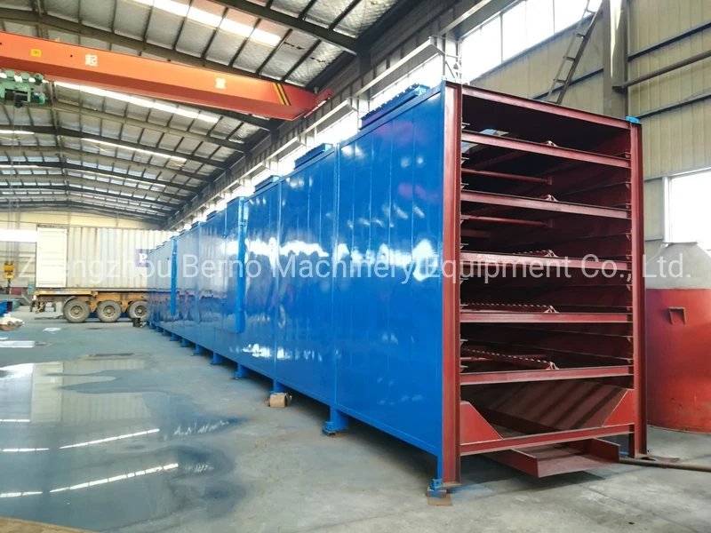 Charcoal Briquette Drying 5 Layers Conveyor Dryer