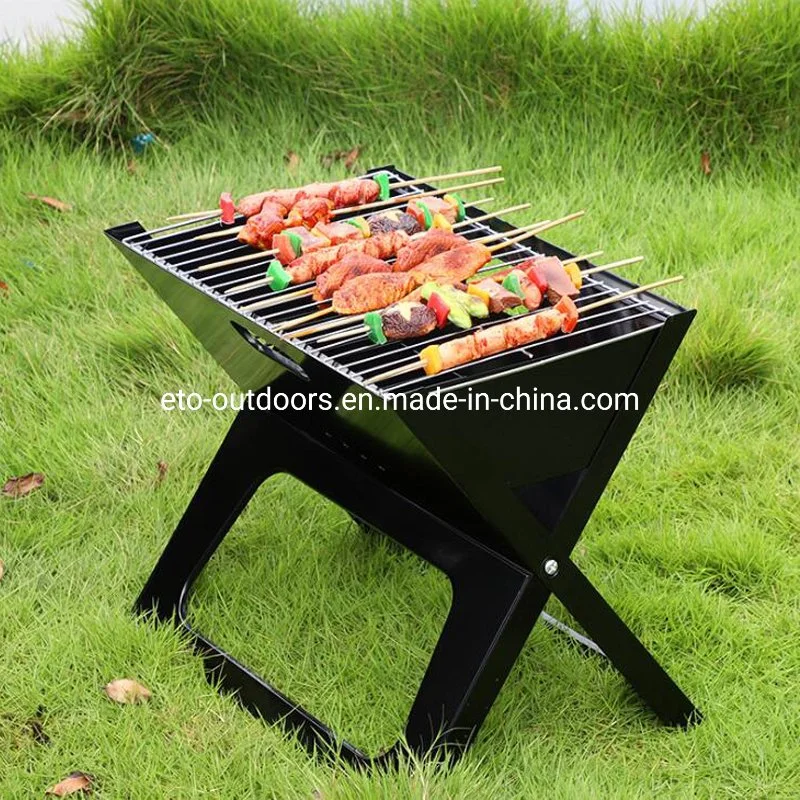 Outdoor Camping Travel Compact Portable Folding Charcoal Barbecue BBQ Grill