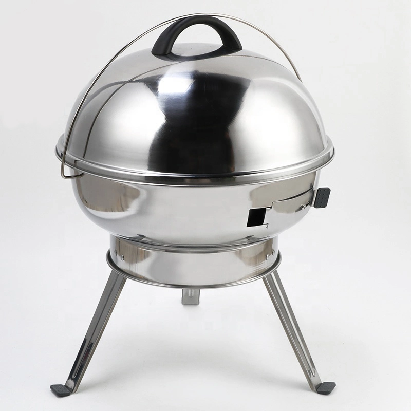 Charcoal BBQ Grill Ceramic Egg Barbecue Grill for Outdoor Indoor Home or Garden