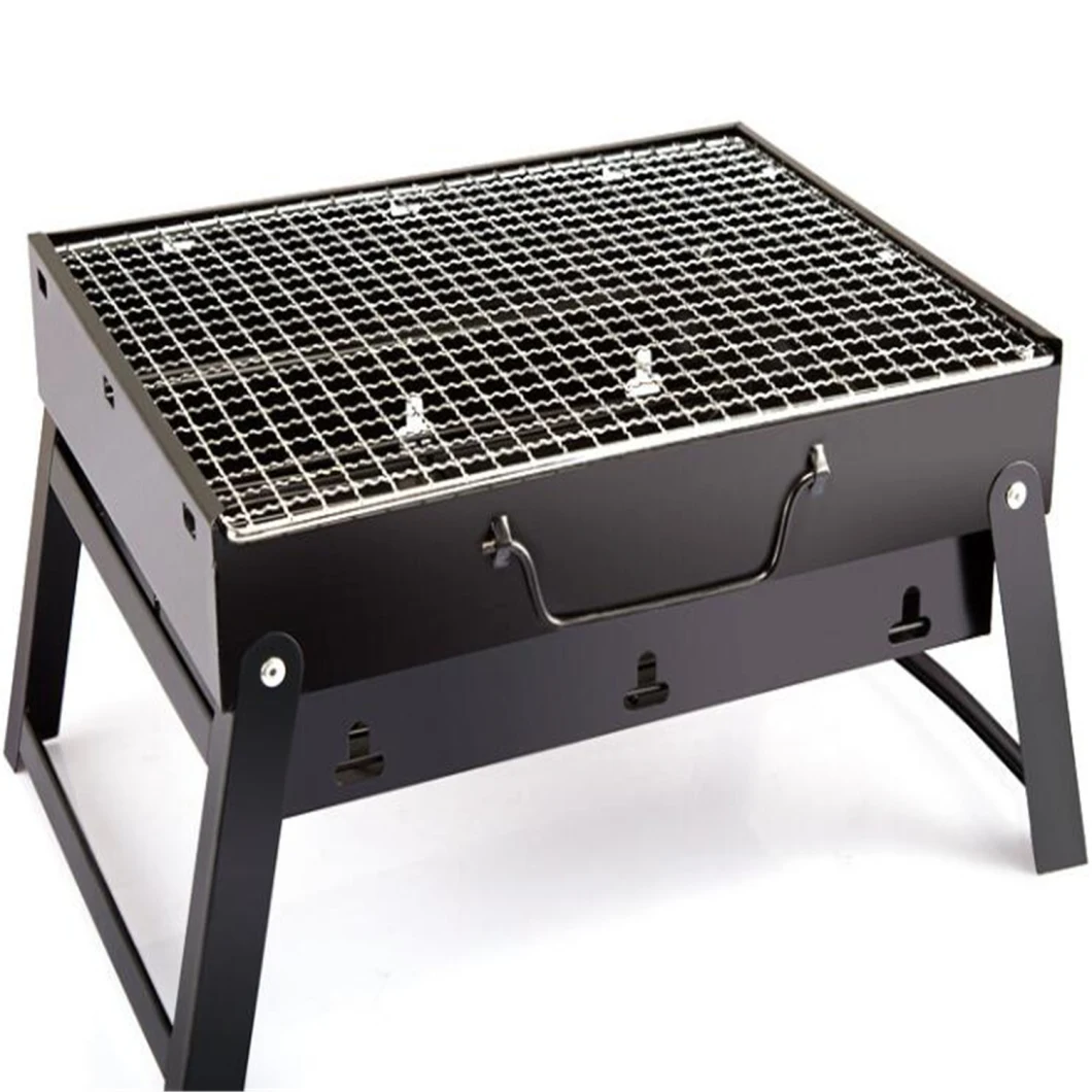 Mini Folding Portable Adjustable Charcoal Barbecue BBQ Grill