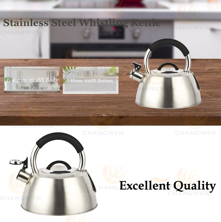 2.7L Stove Kettle Water Whistling Kettle Pot Gas Stove Induction Teapot