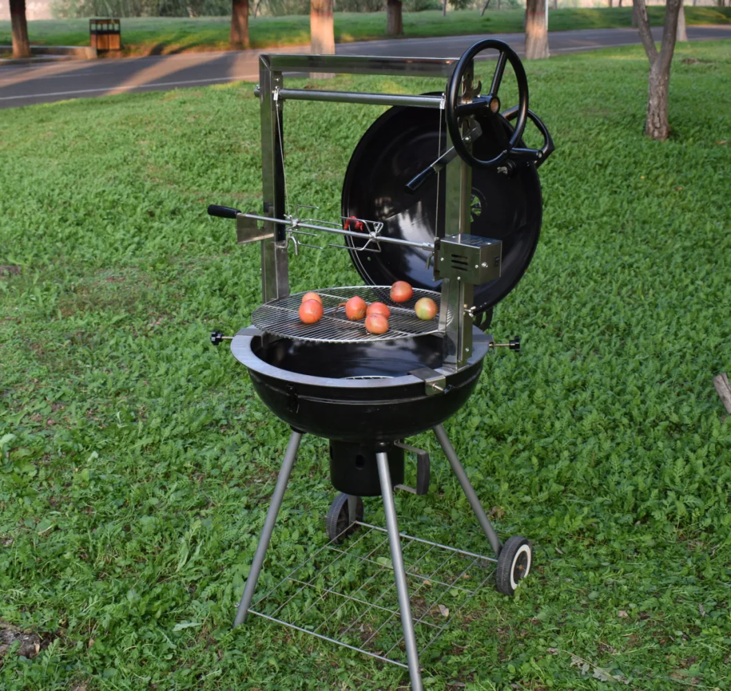 Charcoal Kettle Rotisserie Motor Ring Kit for Round Charcoal Grill