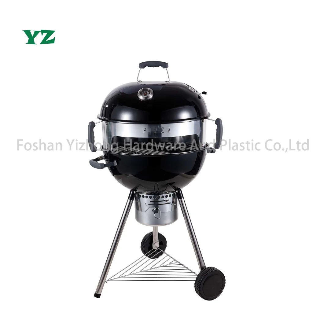 22 Inch Kettle Apple Charcoal BBQ Pizza Grill