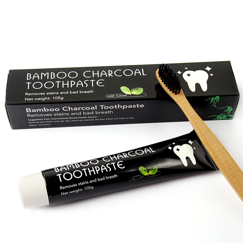105g Activated Bamboo Charcoal Teeth Natural Coconut Whitening Toothpaste