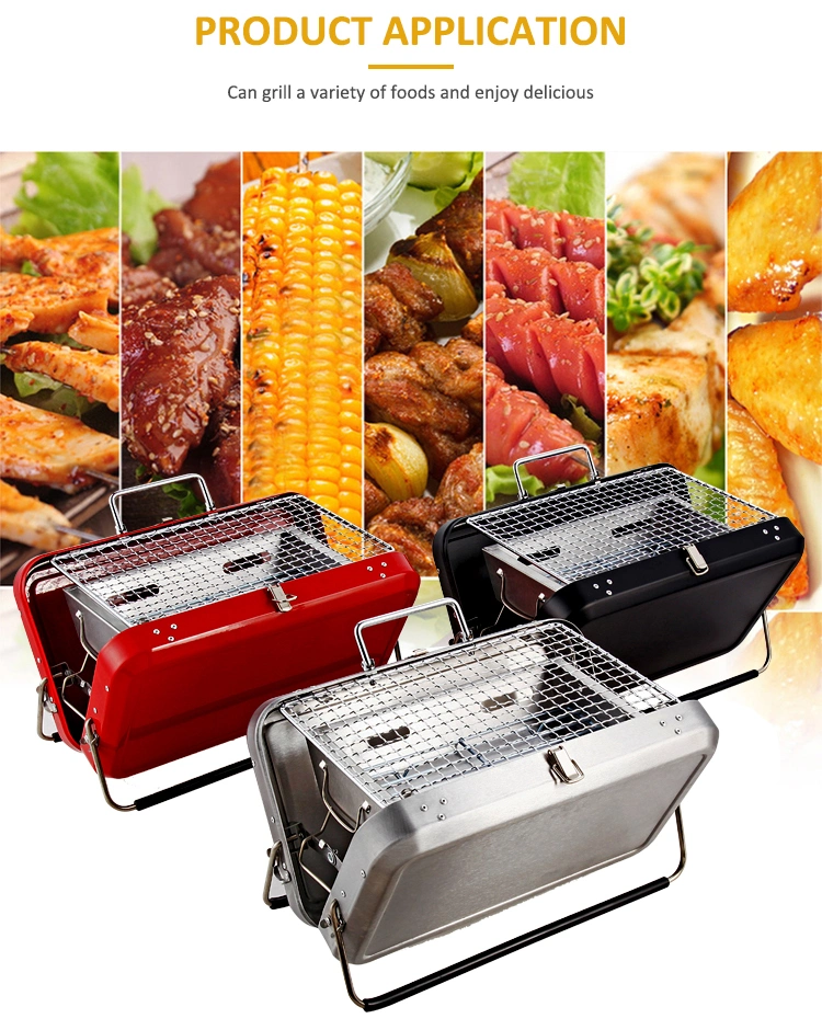 Mini Portable Outdoor Stainless Steel Indoor Charcoal Barbecue China BBQ Grill