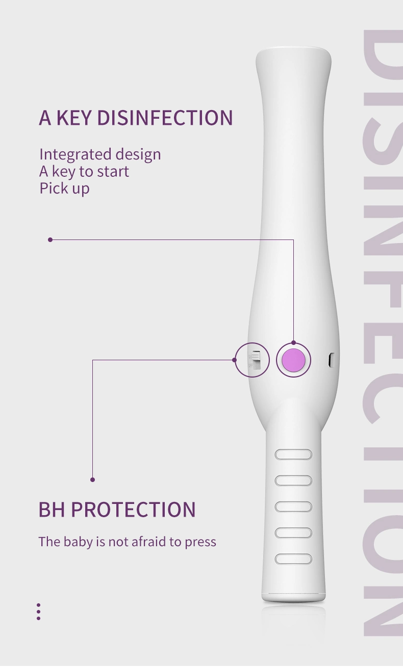 Handhold Chargable Instant Ultraviolet Lamp LED Lighting Sterilizer Light Disinfection LED UV Lamp