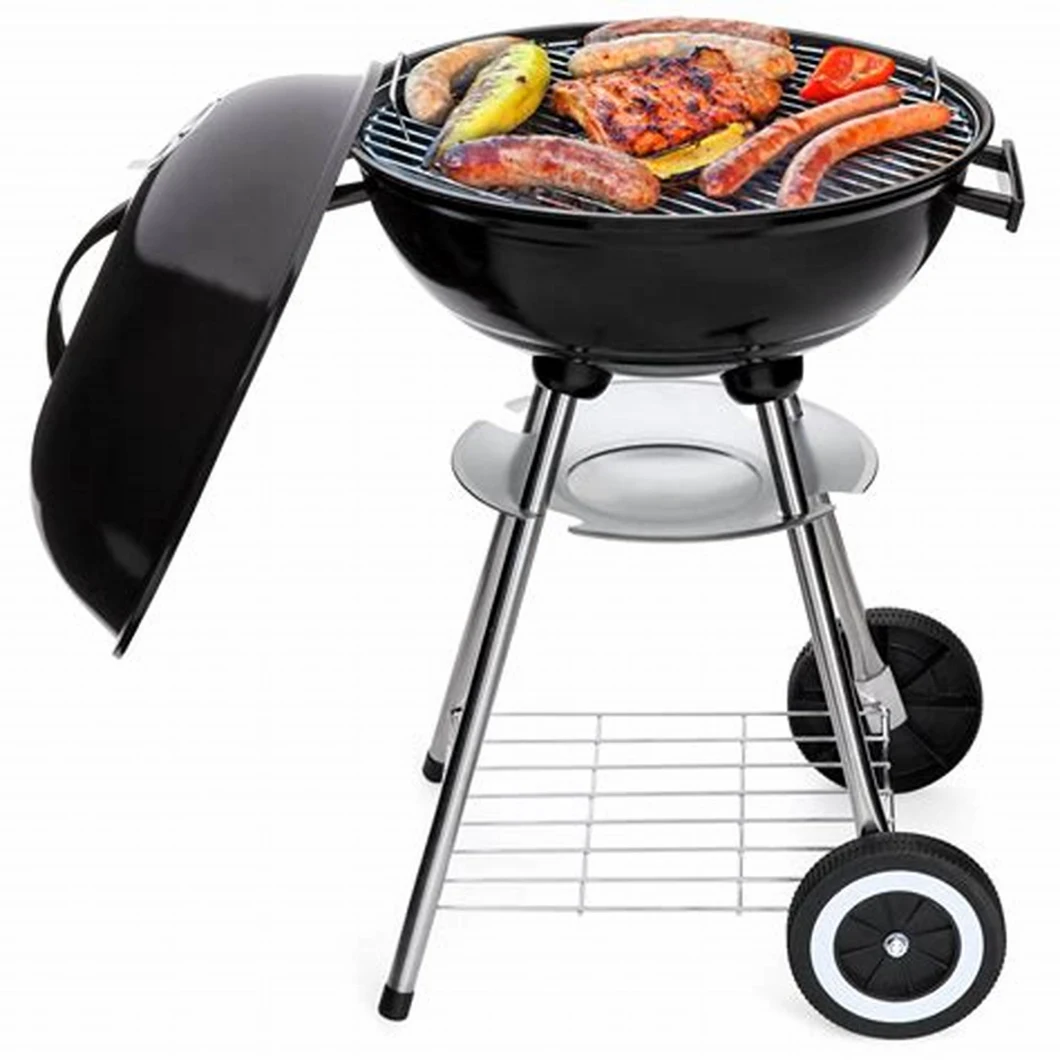 Stainless Steel Original Kettle Premium Charcoal Grill, 22-Inch, Black