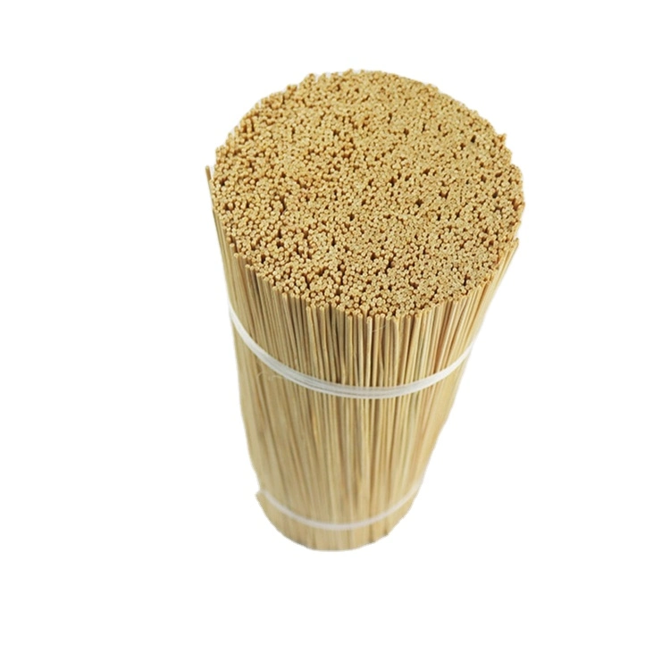 Chinese 1.3mm Diameter Bamboo Agarbatti Polishing Round Bamboo Incense Stickround Agarbatti Bamboo Stick