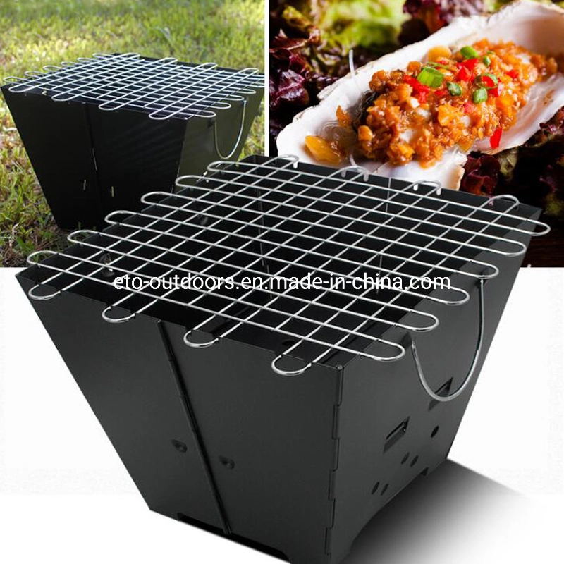 Ouutdoor Lightweight Foldable BBQ Charcoal Grill