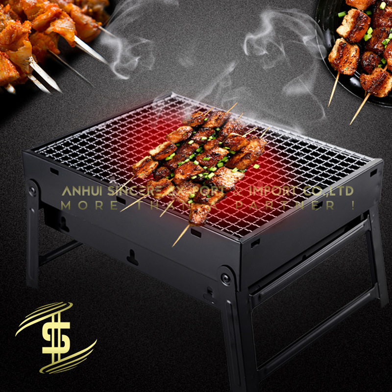 Best Price Hot Selling BBQ Outdoor Charcoal Grill Outdoor Stainless Steel Shelf