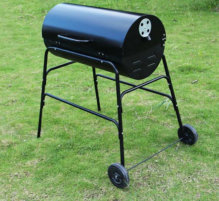 Outdoor Charcoal Folding BBQ Grill Portable Notebook Barbecue Grill