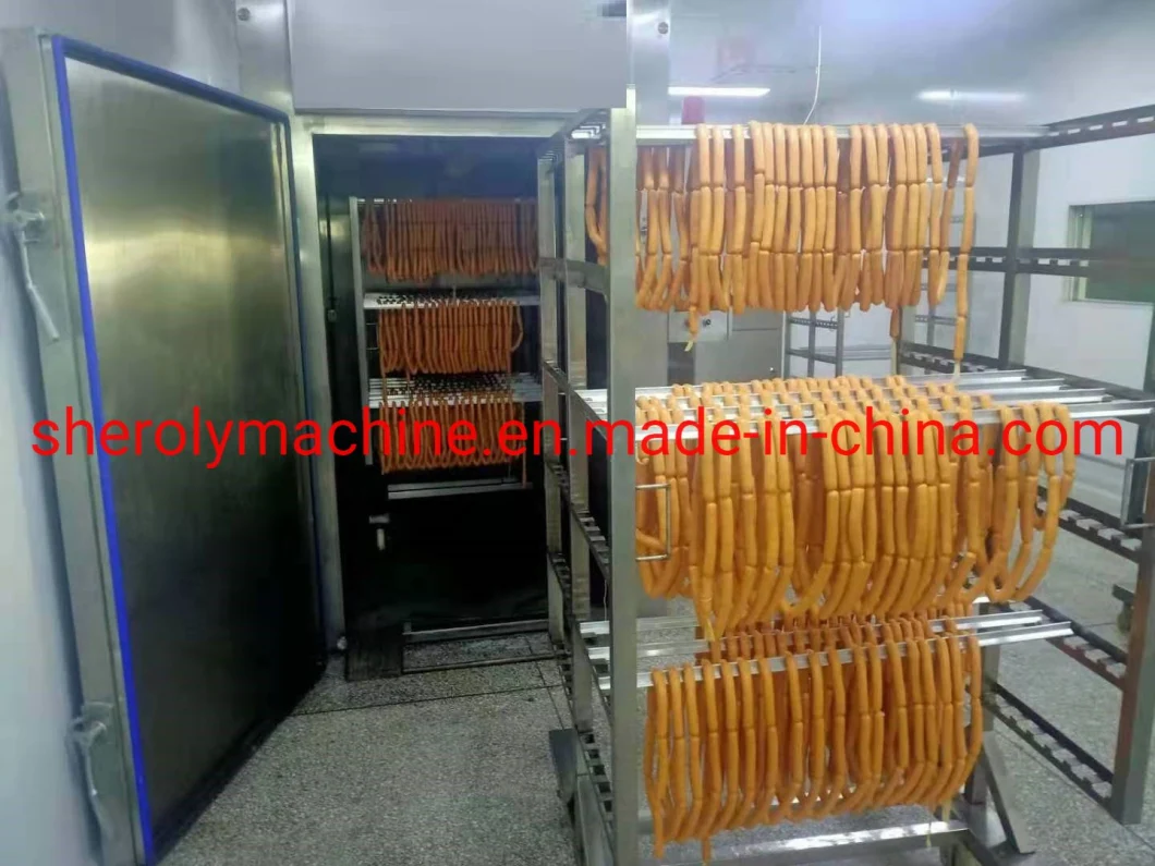 Industrial Automatic Meat Smoking Machine/Chicken Smoker/Meat Smoker