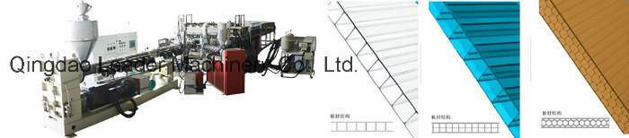 Polycarbonate Hollow Sheet/ PC PP Hollow Sheet Extrusion Machine