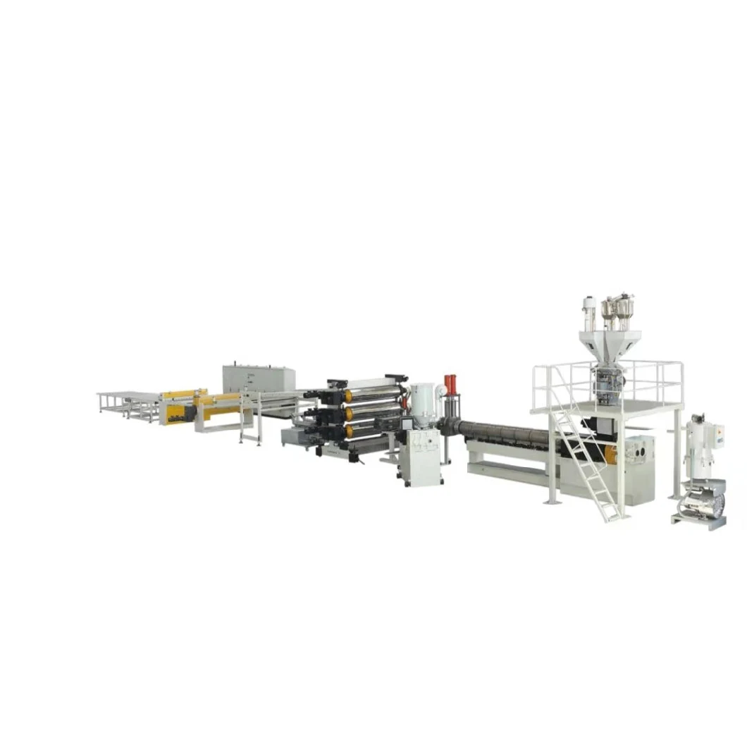 Jwell PE 8000mm Width Geomembrane/Waterproof Membrance Roll  Sheet Extrusion Line Making Machine