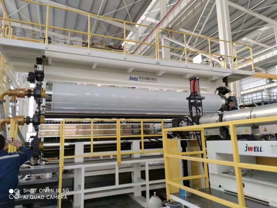 Jwell PVC Waterproof Geomembrane Roll Extrusion Line Making Machine