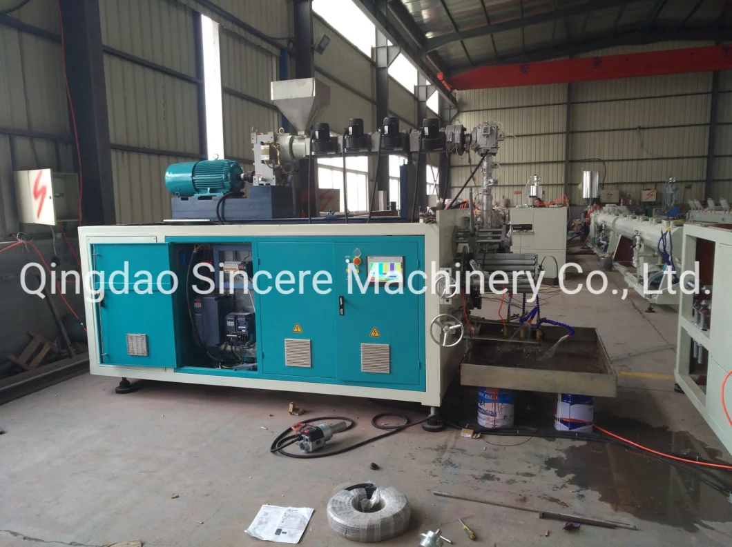 HDPE Culvert Pipe Extrusion Machine, Spiral Winding Pipe Welding Extrusion Machine Lines