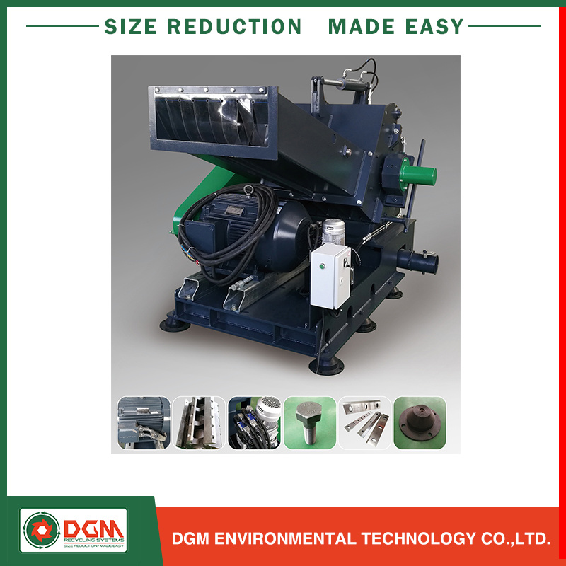 PVC PP Pipe Profile Plastic Recycling Shredder Crusher Granulator Hot Sales