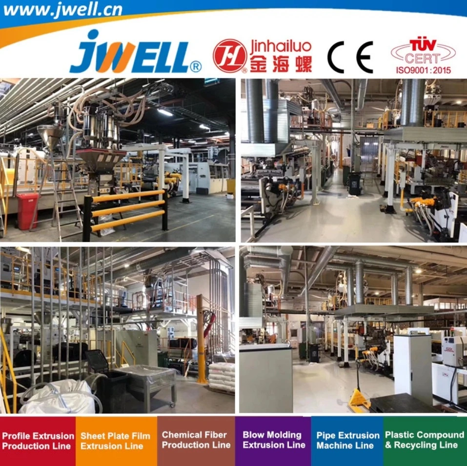 Jwell-PP|PS Stationery Decoration Meal Box Recycling Sheet Making Extrusion Machine