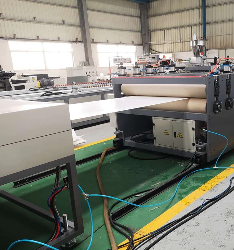 PP PE Hollow Profile Sheet Extrusion Line Plastic Machine