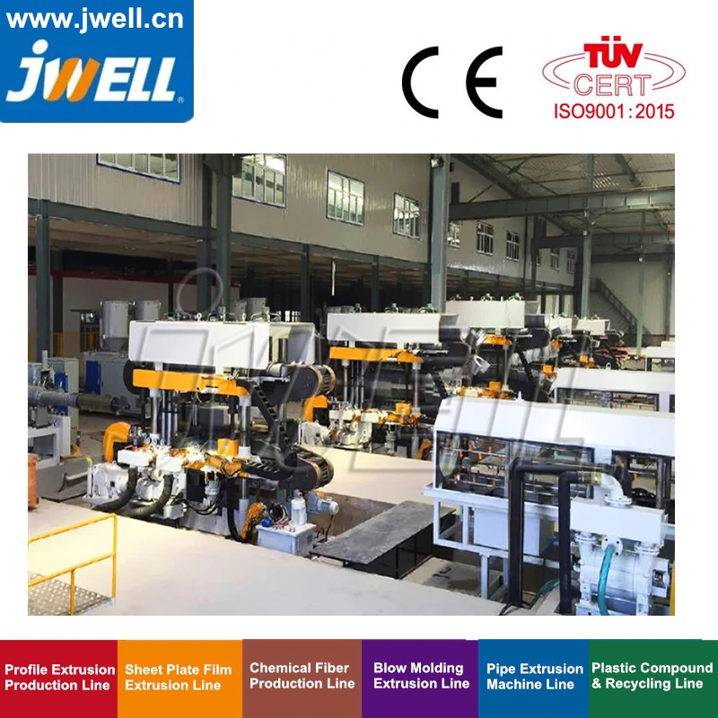 Jwell High Speed HDPE PP Dwc Pipe Extrusion Machine