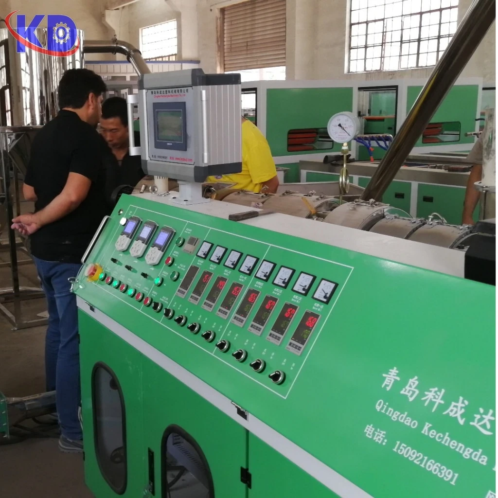 Plastic PE Wood Moulding Extrusion Machine for PE Decking Board Profile