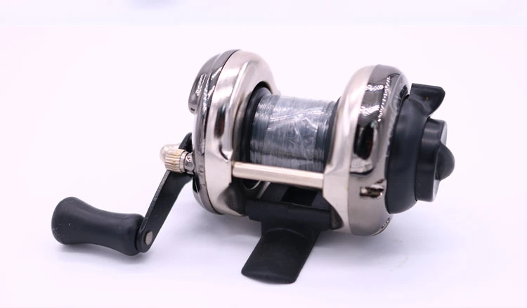 Teno Tc10 Mini Metal Bait Casting Boat Ice Fishing Reel Fish Water Wheel Baitcast Roller Coil