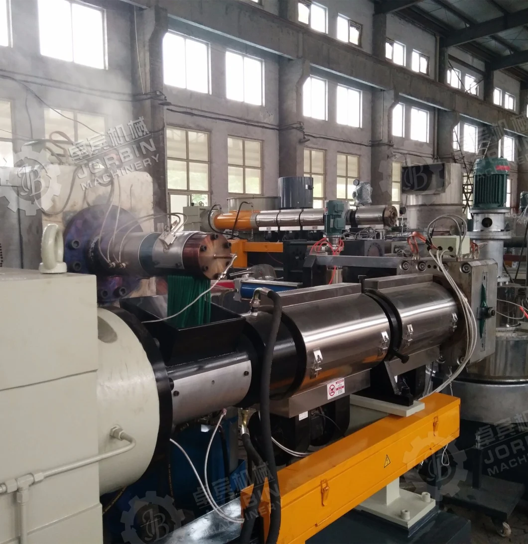 Two Stage PP PE ABS EVA Pet Extrusion Granulation Machine