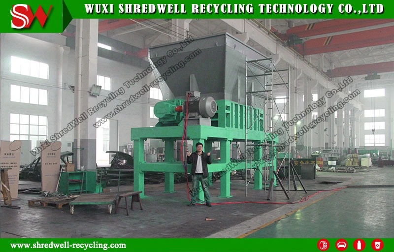 Big Capacity Two Shaft Metal Shredder for Recycling Waste Car/Steel