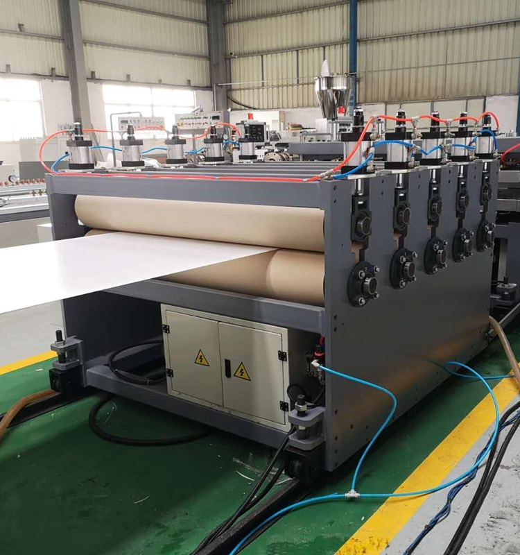 PP PE Hollow Profile Sheet Extrusion Line Plastic Machine