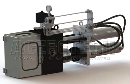Hydraulic Screen Changer of Plastic Recycling Melt Filtration