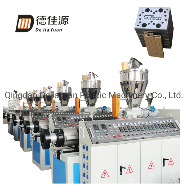 China Supplier for PVC Wood Plastic Plate Equipment Production Line Extrusion Machine